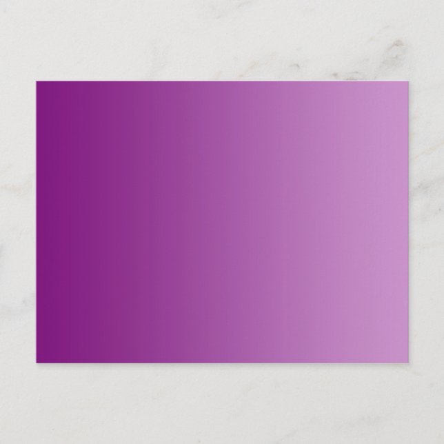 Carte Postale SEULS gradients de COULEUR - magenta (Devant)