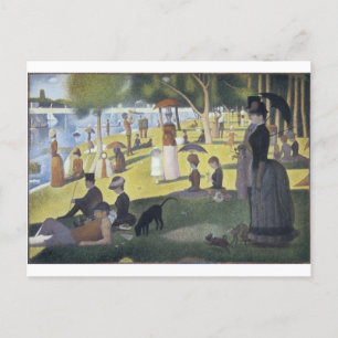Carte postale Seurat