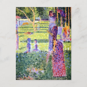 Carte Postale Seurat : Le couple