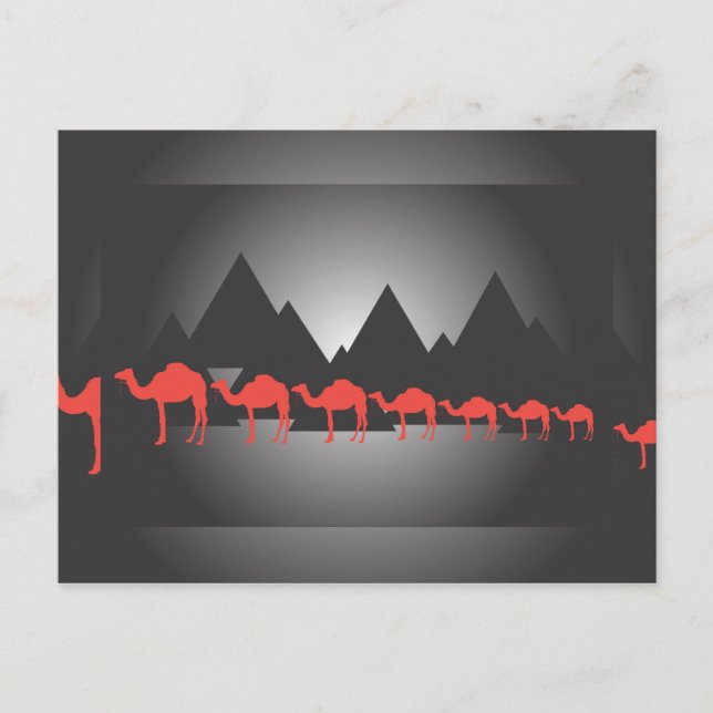 Carte Postale Seven Camels, Seven Camels (Devant)