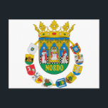 Carte Postale Séville (Espagne) Armoiries2<br><div class="desc">Séville est une ville espagnole, c'est la capitale et la plus grande ville de la communauté autonome d'Andalousie et la province de Séville. Il est situé sur la plaine du fleuve Guadalquivir. Les habitants de la ville sont connus comme sevillanos (forme féminine : sevillanas) orhispalenses, d'après le nom romain de...</div>