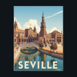 Carte Postale Séville Espagne Plaza de Espana<br><div class="desc">Séville, capitale de l'Andalousie, est une ville qui incarne la passion, l'histoire et le charme du sud de l'Espagne. Connue pour son architecture maure et gothique, sa musique flamenco animée et sa délicieuse culture des tapas, Séville vous offre une expérience inoubliable. Le coeur de la ville est la cathédrale de...</div>