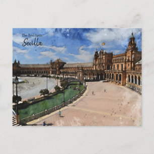 Carte postale Seville Plaza de Espana