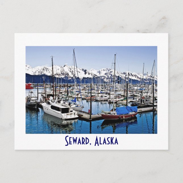 Carte Postale Seward, Alaska, États-Unis (Devant)