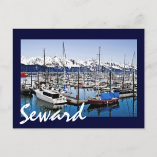Carte Postale Seward, Alaska, États-Unis