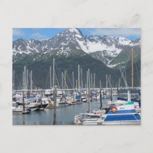 Carte Postale Seward Harbor, Alaska