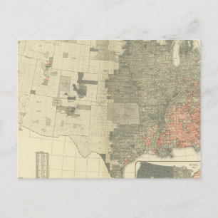 Carte Postale Sexes par comtés