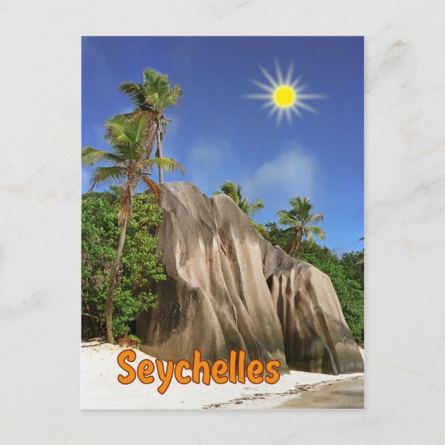 Carte Postale Seychelles (Devant)