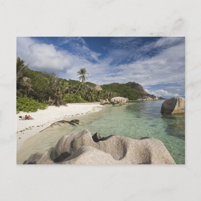 Carte Postale Seychelles, île de La Digue, L'Union Estate (Devant)