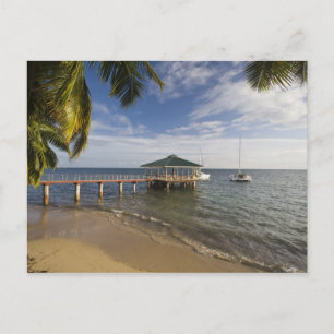 Carte Postale Seychelles, île de Praslin, Anse Bois de Rose,