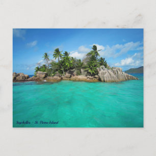 Carte Postale Seychelles, Praslin - Île tropicale - Photo