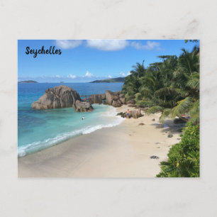 Carte postale seychelloise