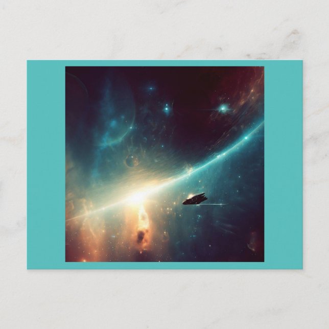Carte Postale SF - Opéra spatial 2 (Devant)