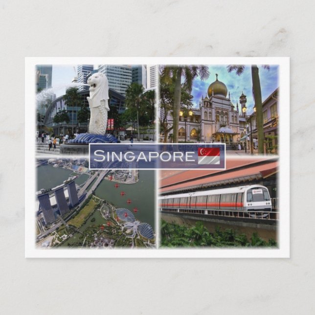 Carte Postale SG Singapour (Devant)