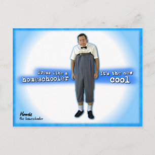 Carte Postale S'habiller comme une maison