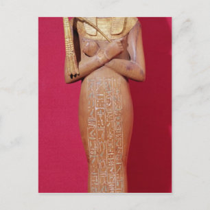 Carte Postale Shabti figure du roi de la tombe de Toutankhamon