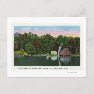 Carte Postale Shadow Lake Water Wheel Indian Head View