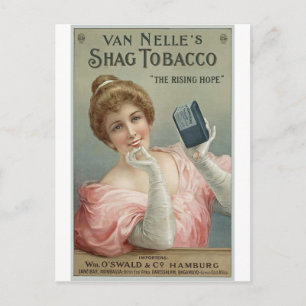 Carte Postale Shag Tobacco de Van Nelle 1905