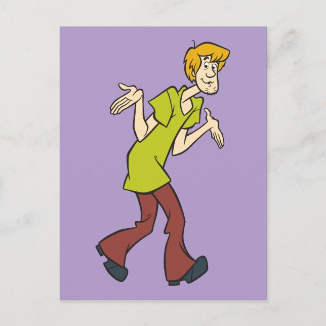 Carte Postale Shaggy Shrug (Devant)