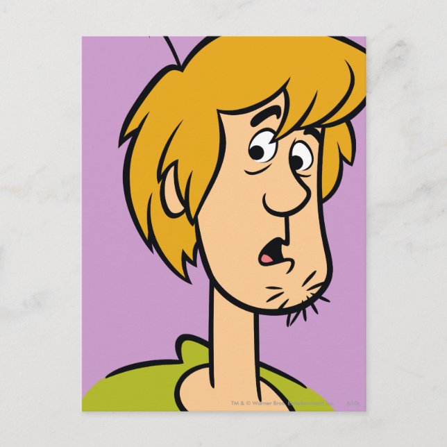 Carte Postale Shaggy Surprise (Devant)