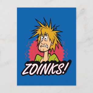 Carte Postale Shaggy "Zoinks !" graphic