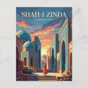 Carte Postale Shah-i-Zinda Ouzbékistan