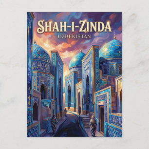 Carte Postale Shah-i-Zinda Ouzbékistan
