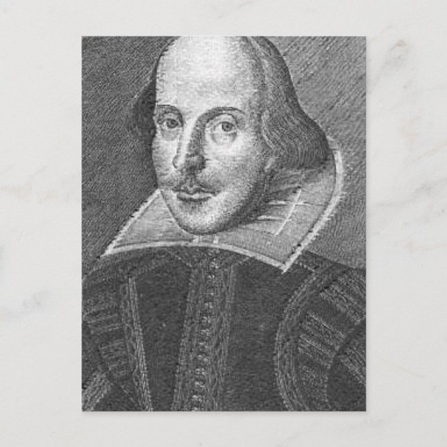 Carte Postale Shakespeare (Devant)