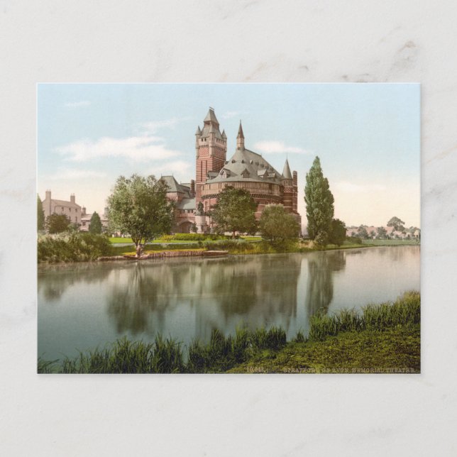 Carte Postale Shakespeare's Memorial Theatre, Stratford-on-Avon (Devant)