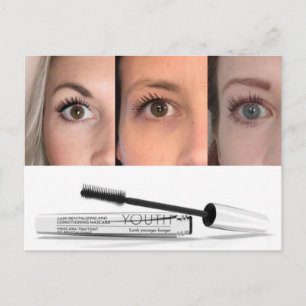 Carte postale Shaklee Youth Mascara