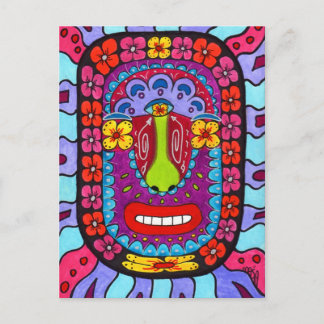 Carte Postale Shaman à fleurs #4