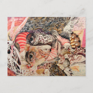 CARTE POSTALE SHAMAN PORTRAIT