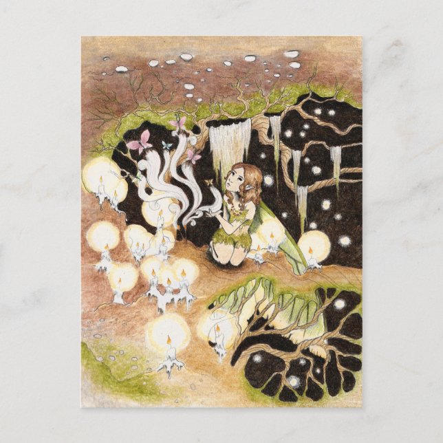 Carte Postale 'Shamanic Wisdom' collectible postcard (Devant)