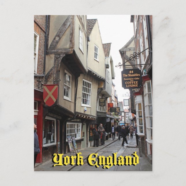 Carte Postale Shambles, York (Devant)