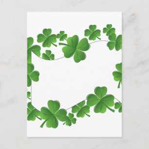 Carte Postale Shamrock