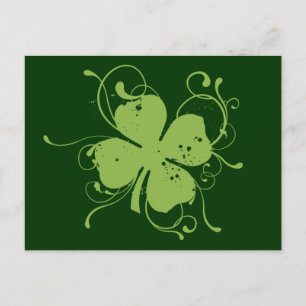 Carte Postale Shamrock
