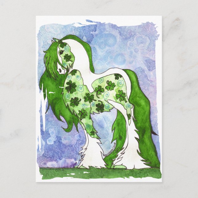 Carte Postale Shamrock (Devant)