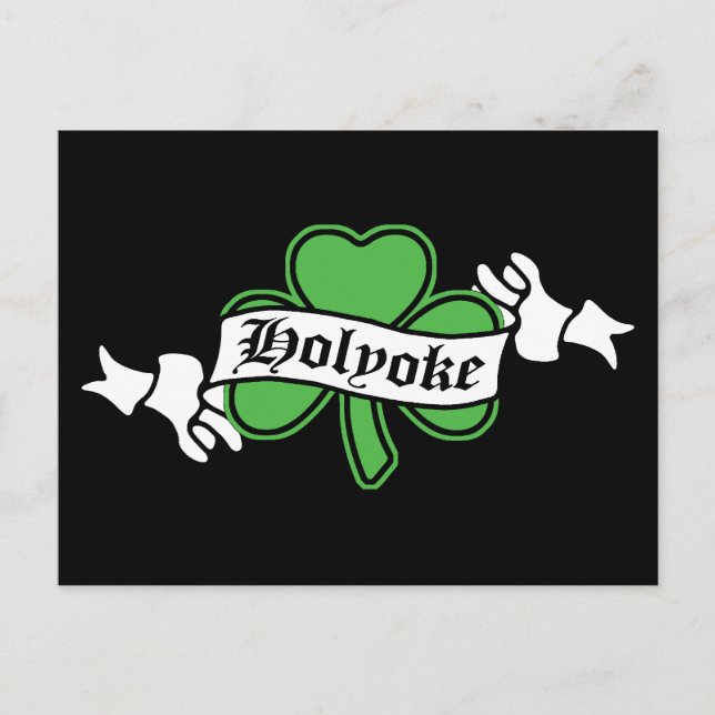 Carte Postale shamrock-holyoke (Devant)