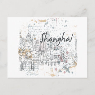 Carte Postale Shanghai