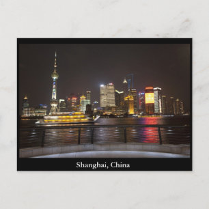 Carte Postale Shanghai, Chine