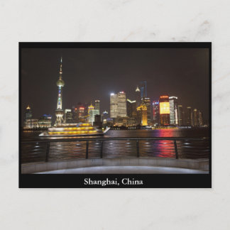 Carte Postale Shanghai, Chine