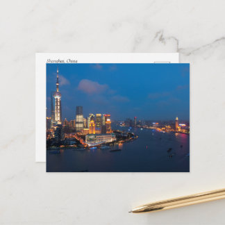 Carte postale Shanghai Chine