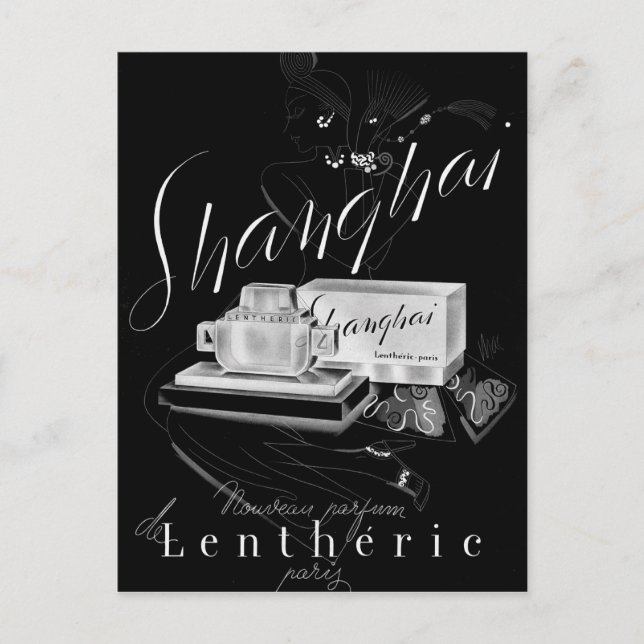Carte Postale Shanghai Parfum (Devant)