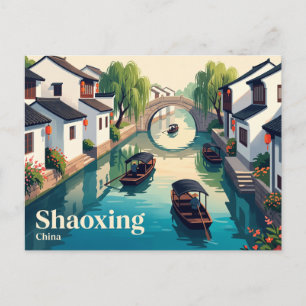 Carte Postale Shaoxing, Chine