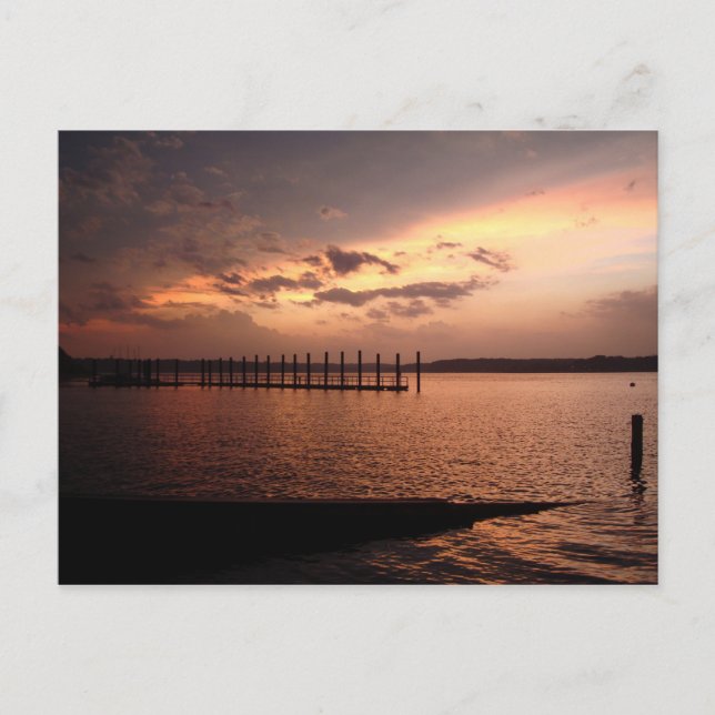 Carte postale Shark River Belmar Sunset (Devant)