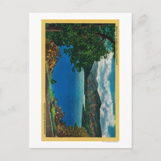 Carte Postale Shasta Lake ViewShasta, CA (Devant)