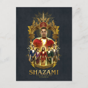Carte Postale SHAZAM ! La Colère des Dieux Cadre SHAZAMily Orn