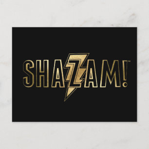 Carte Postale SHAZAM !   Logo Or