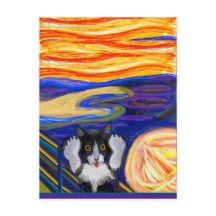 Sheba's Scream, Parody The Scream, Fine Art