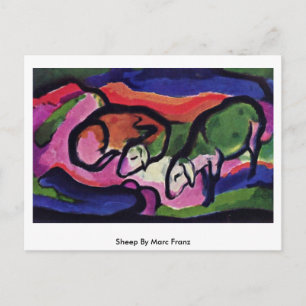 Carte Postale Sheep Par Marc Franz
